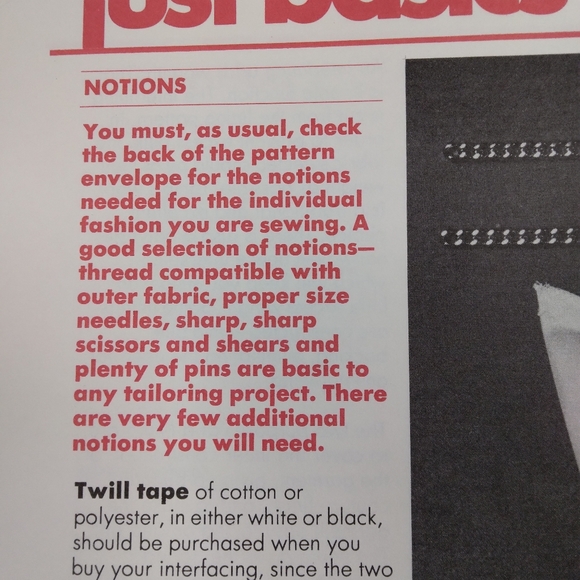 BOOK Vintage Simply Tailoring, Simplicity's how-to book of tailoring tec… - Picture 9 of 14